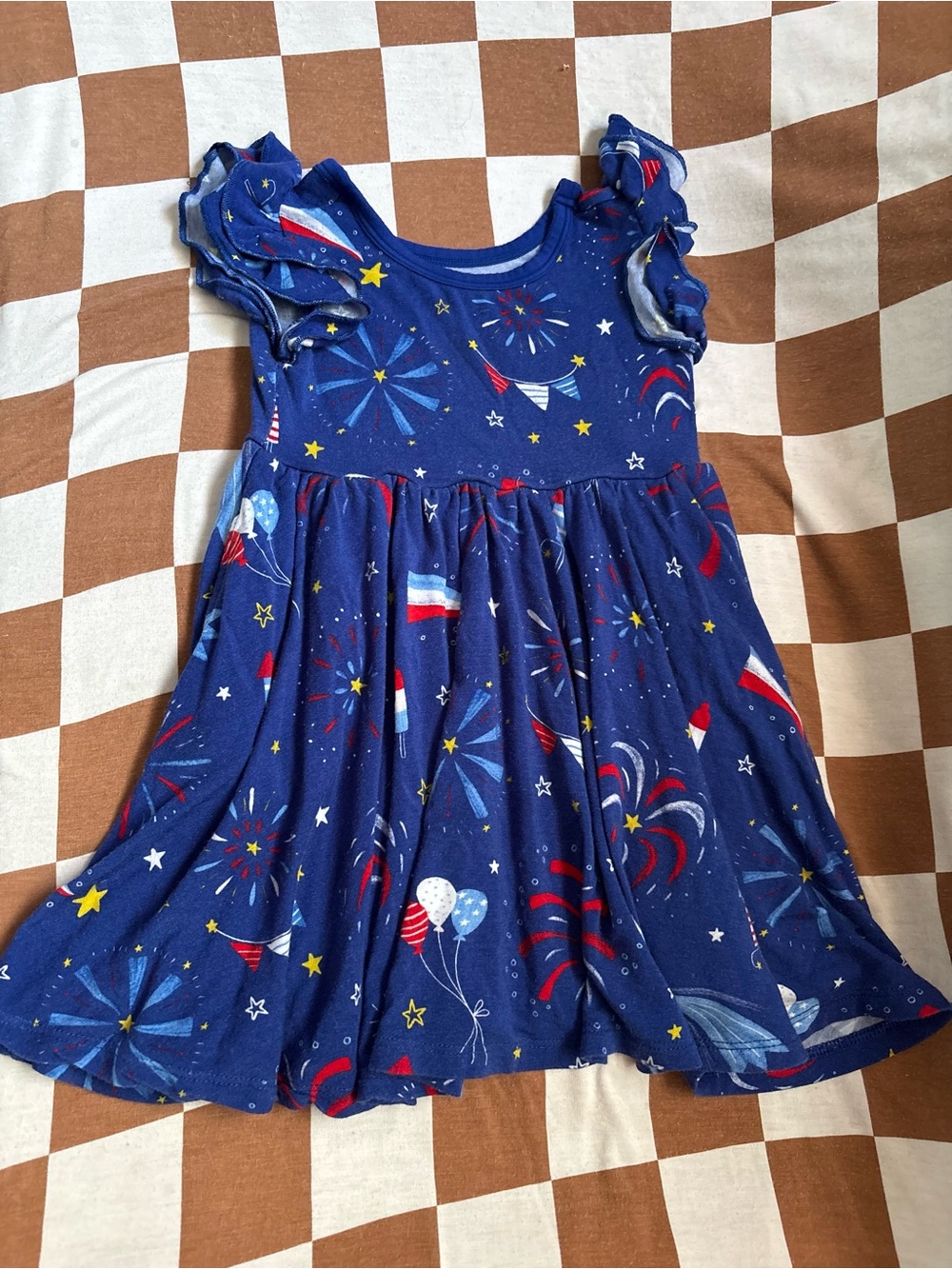 Little Sleepies Fireworks  Dress